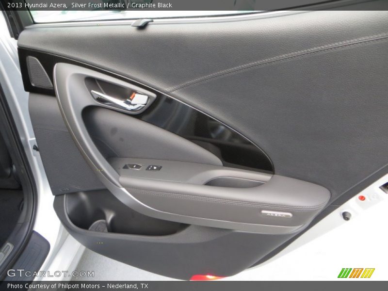 Silver Frost Metallic / Graphite Black 2013 Hyundai Azera