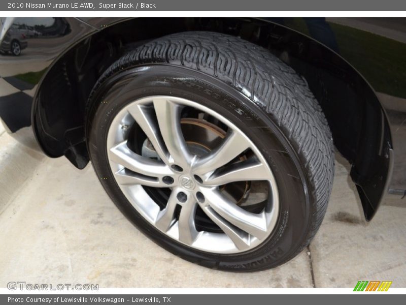 Super Black / Black 2010 Nissan Murano LE AWD