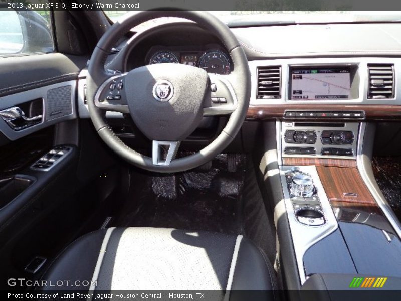 Ebony / Warm Charcoal 2013 Jaguar XF 3.0