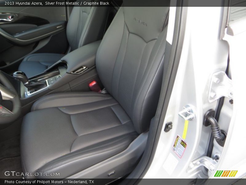 Silver Frost Metallic / Graphite Black 2013 Hyundai Azera