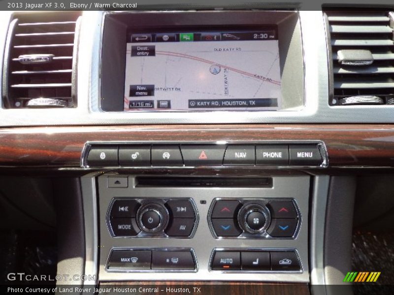 Ebony / Warm Charcoal 2013 Jaguar XF 3.0