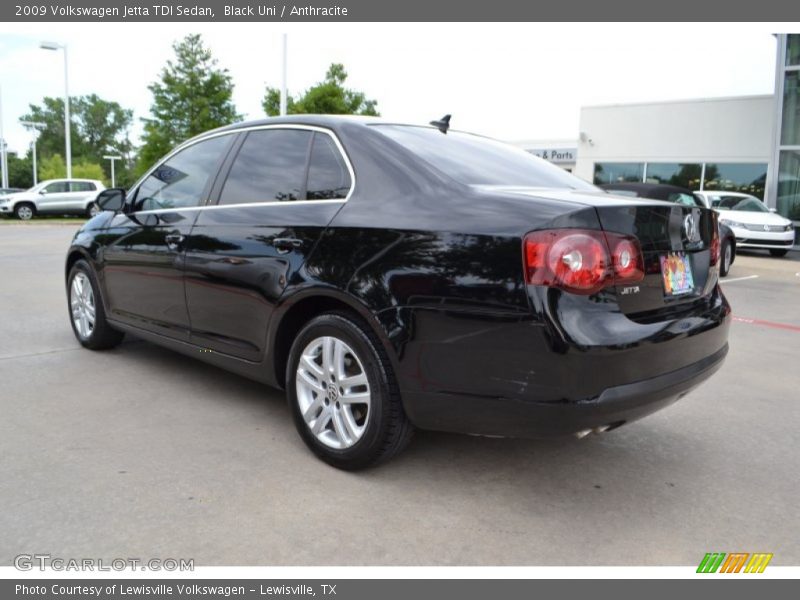 Black Uni / Anthracite 2009 Volkswagen Jetta TDI Sedan