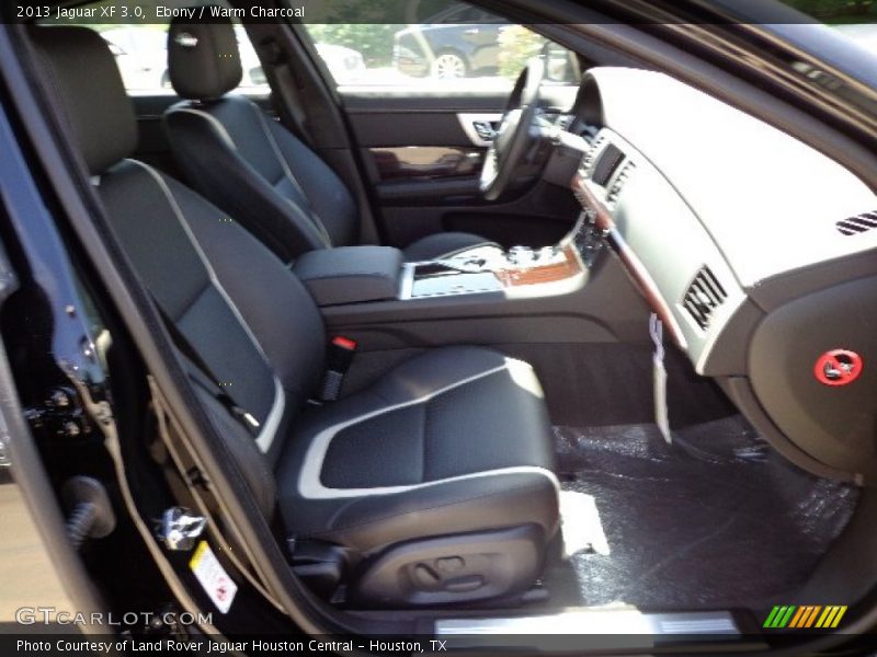 Ebony / Warm Charcoal 2013 Jaguar XF 3.0