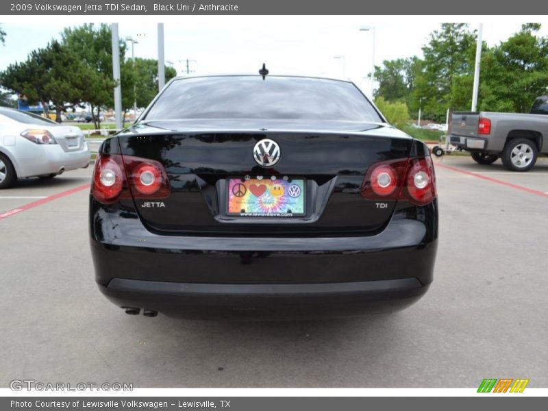 Black Uni / Anthracite 2009 Volkswagen Jetta TDI Sedan