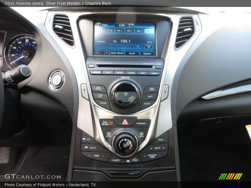 Silver Frost Metallic / Graphite Black 2013 Hyundai Azera