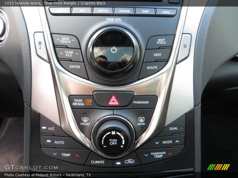 Silver Frost Metallic / Graphite Black 2013 Hyundai Azera