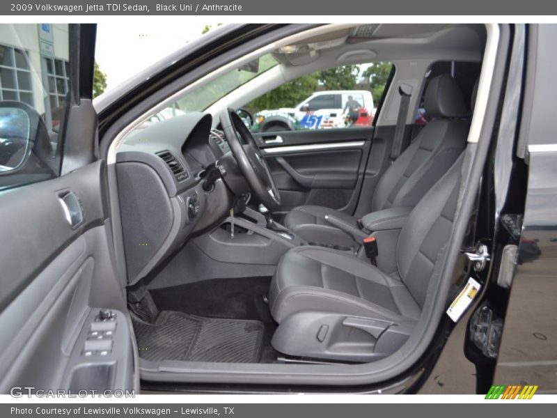Black Uni / Anthracite 2009 Volkswagen Jetta TDI Sedan