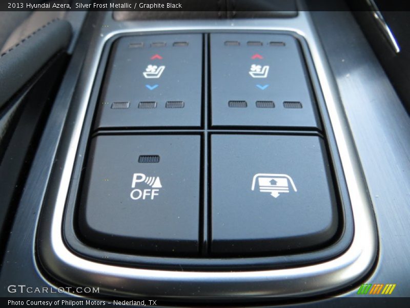 Silver Frost Metallic / Graphite Black 2013 Hyundai Azera