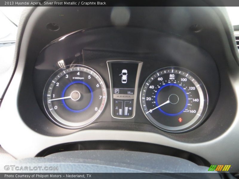 Silver Frost Metallic / Graphite Black 2013 Hyundai Azera
