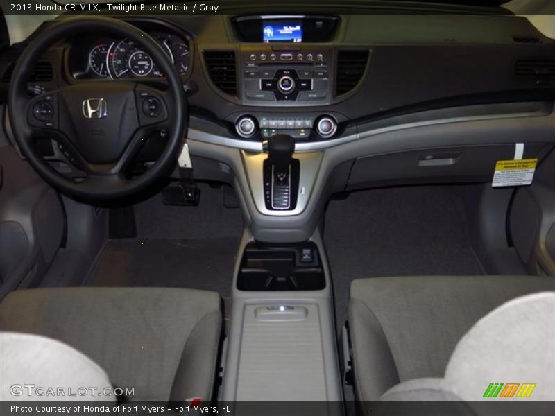 Twilight Blue Metallic / Gray 2013 Honda CR-V LX