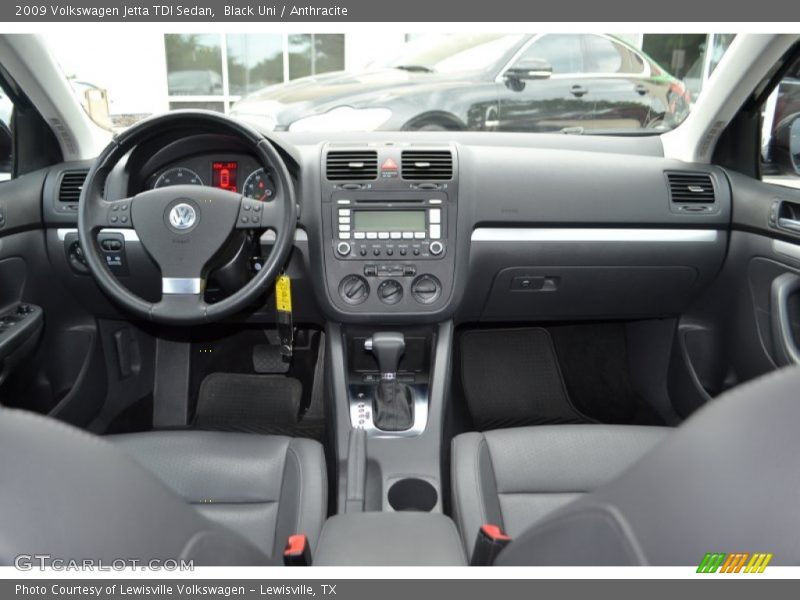 Black Uni / Anthracite 2009 Volkswagen Jetta TDI Sedan