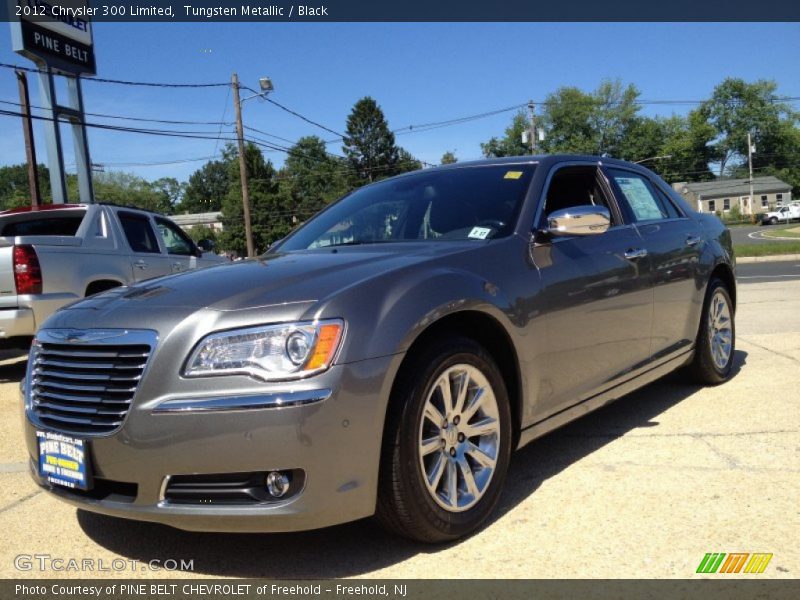 Tungsten Metallic / Black 2012 Chrysler 300 Limited