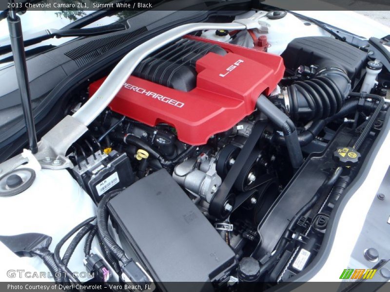  2013 Camaro ZL1 Engine - 6.2 Liter Eaton Supercharged OHV 16-Valve LSA V8