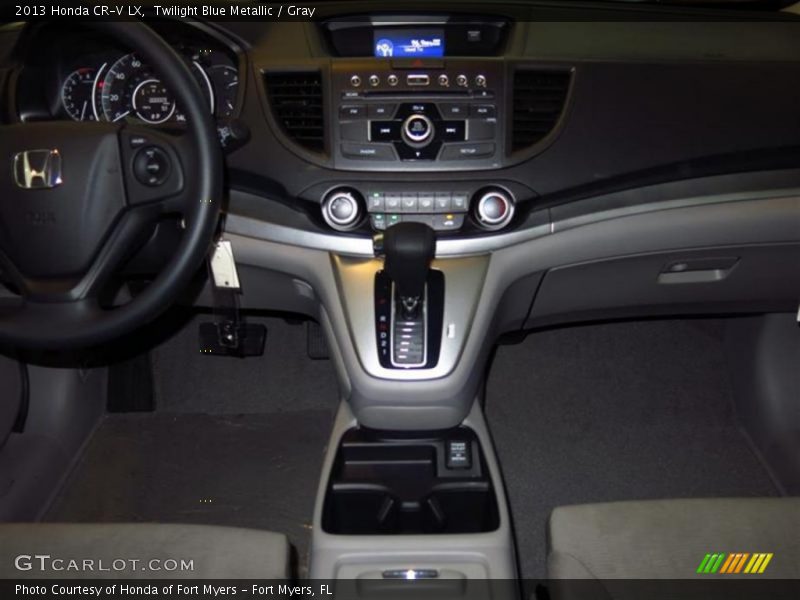Twilight Blue Metallic / Gray 2013 Honda CR-V LX