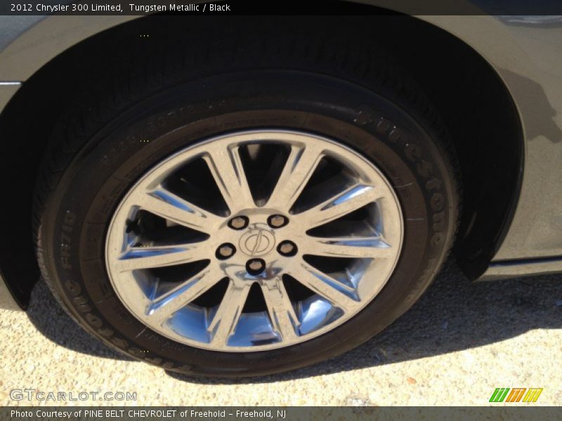 Tungsten Metallic / Black 2012 Chrysler 300 Limited