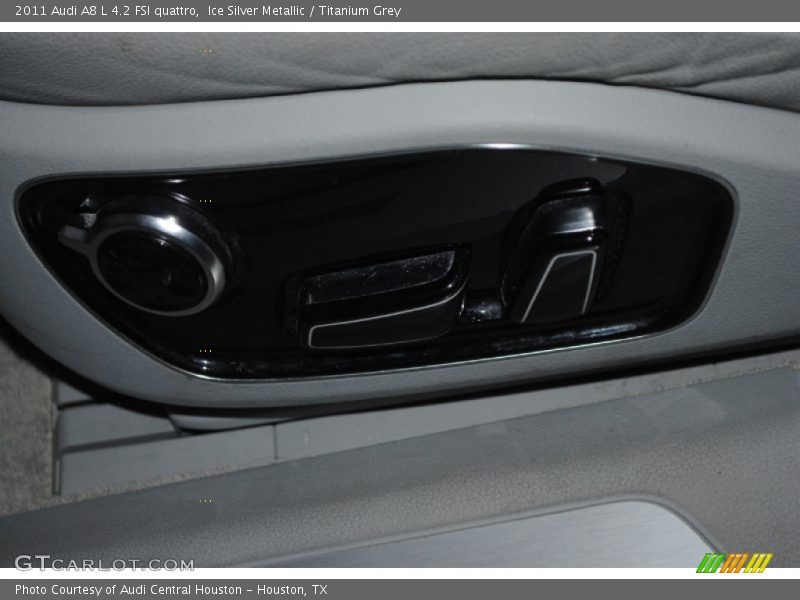 Ice Silver Metallic / Titanium Grey 2011 Audi A8 L 4.2 FSI quattro