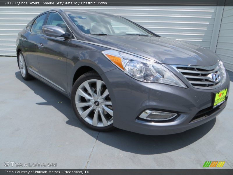 Smoke Gray Metallic / Chestnut Brown 2013 Hyundai Azera