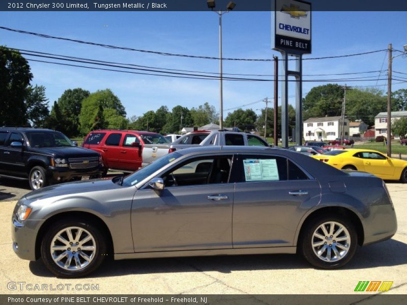 Tungsten Metallic / Black 2012 Chrysler 300 Limited