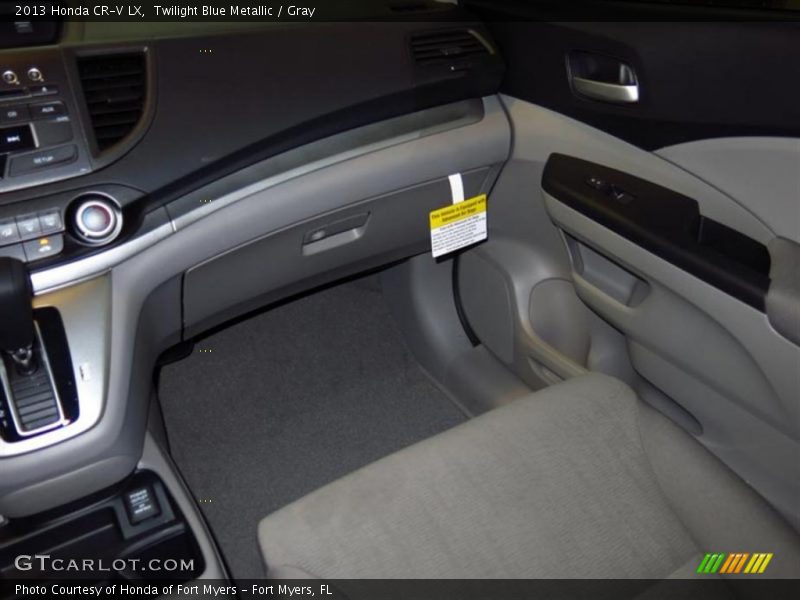Twilight Blue Metallic / Gray 2013 Honda CR-V LX