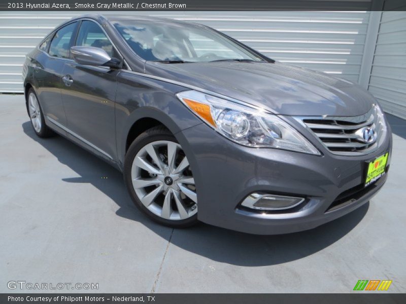 Smoke Gray Metallic / Chestnut Brown 2013 Hyundai Azera