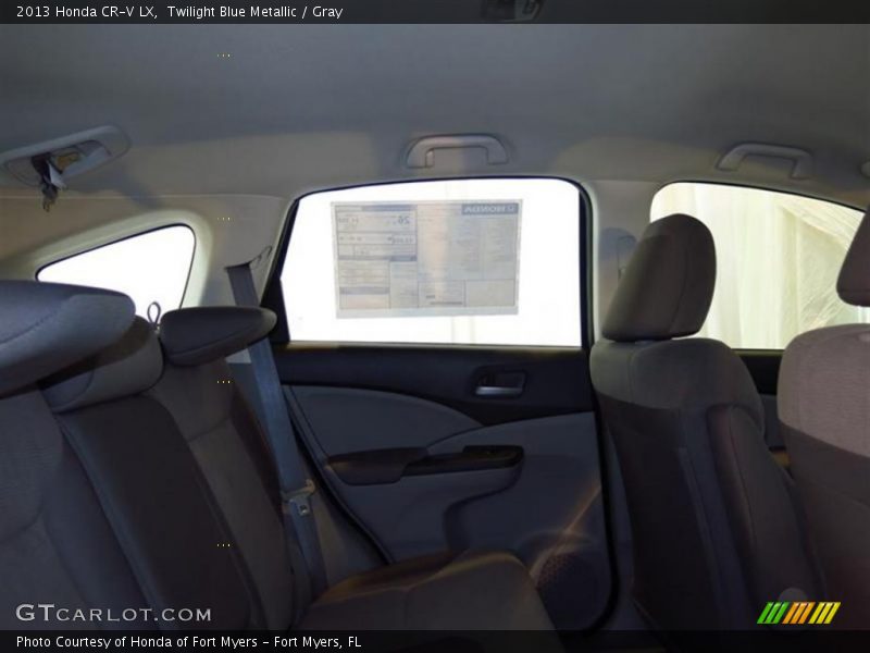 Twilight Blue Metallic / Gray 2013 Honda CR-V LX