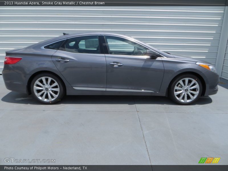 Smoke Gray Metallic / Chestnut Brown 2013 Hyundai Azera