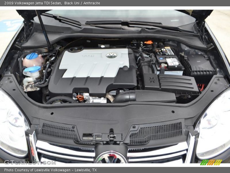Black Uni / Anthracite 2009 Volkswagen Jetta TDI Sedan
