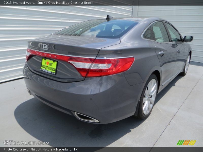 Smoke Gray Metallic / Chestnut Brown 2013 Hyundai Azera