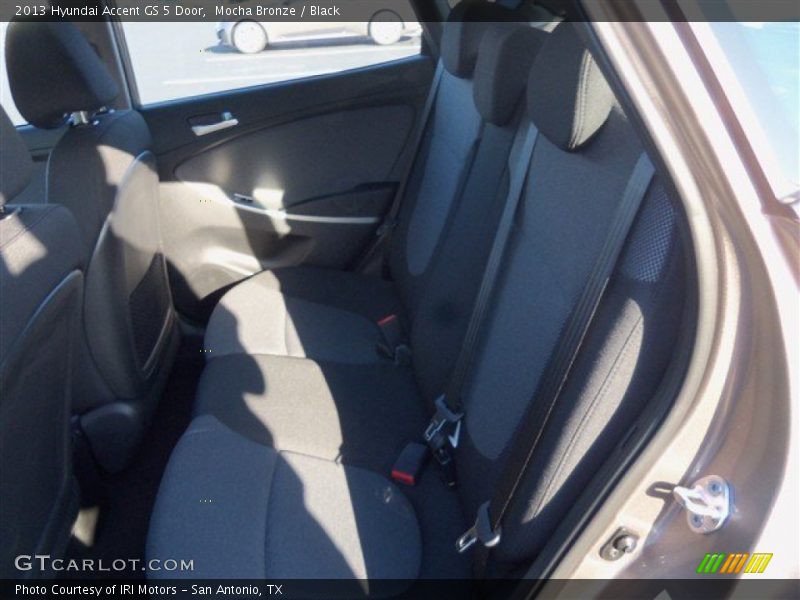 Mocha Bronze / Black 2013 Hyundai Accent GS 5 Door