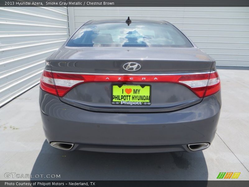Smoke Gray Metallic / Chestnut Brown 2013 Hyundai Azera