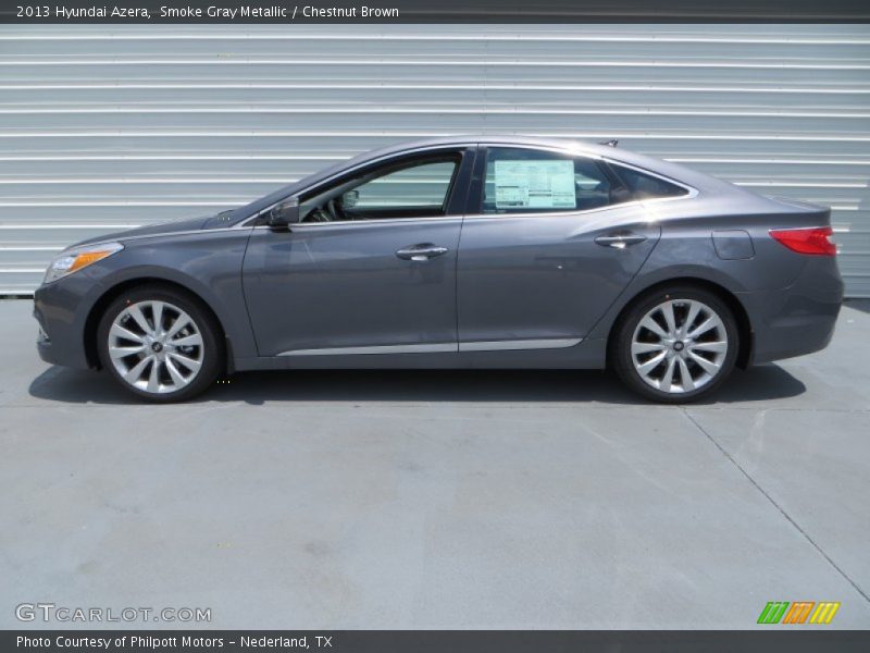 Smoke Gray Metallic / Chestnut Brown 2013 Hyundai Azera