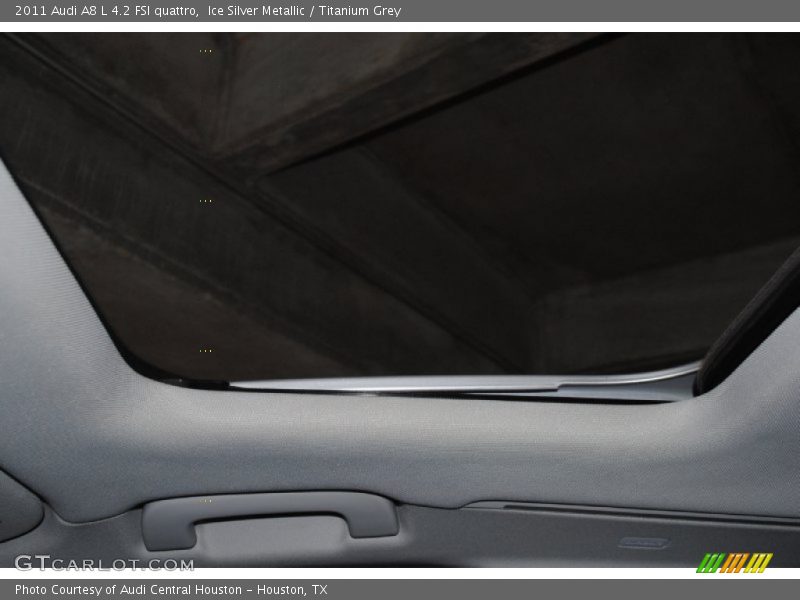 Ice Silver Metallic / Titanium Grey 2011 Audi A8 L 4.2 FSI quattro