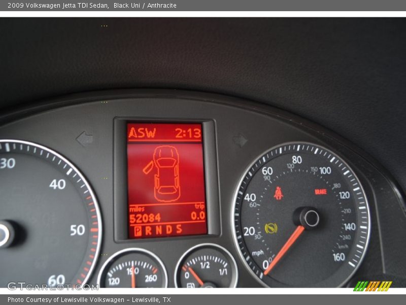 Black Uni / Anthracite 2009 Volkswagen Jetta TDI Sedan