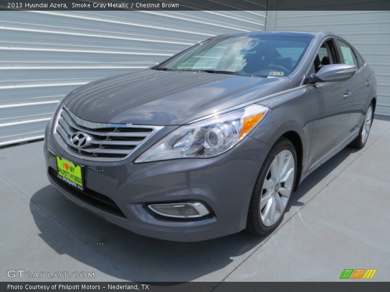 Smoke Gray Metallic / Chestnut Brown 2013 Hyundai Azera