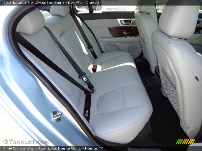 Rear Seat of 2013 XF 3.0