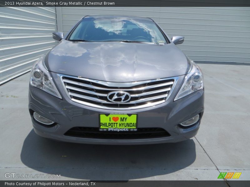 Smoke Gray Metallic / Chestnut Brown 2013 Hyundai Azera