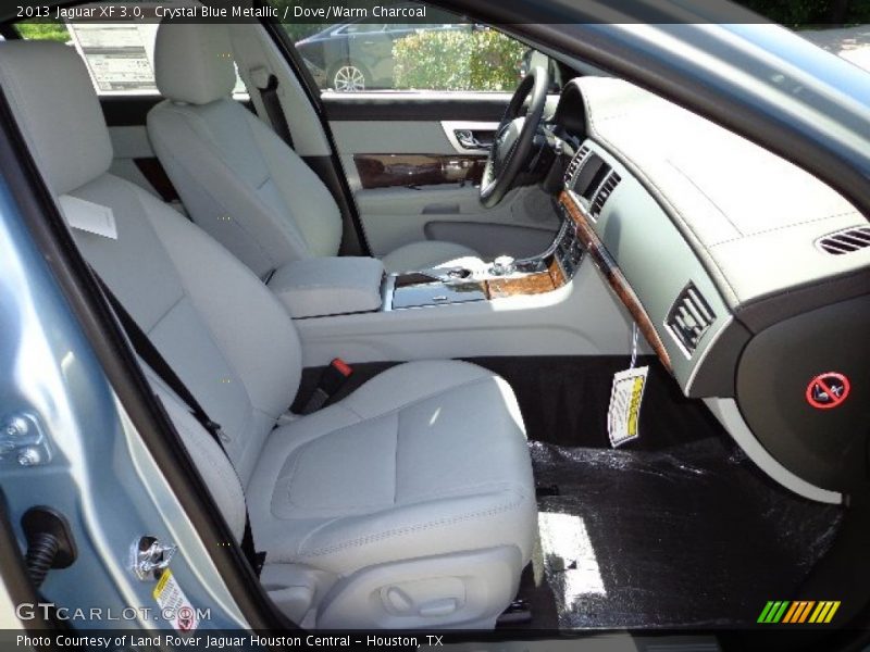 Front Seat of 2013 XF 3.0