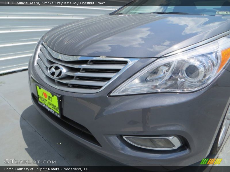 Smoke Gray Metallic / Chestnut Brown 2013 Hyundai Azera