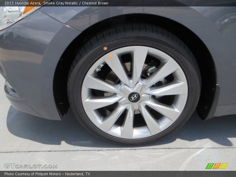 Smoke Gray Metallic / Chestnut Brown 2013 Hyundai Azera