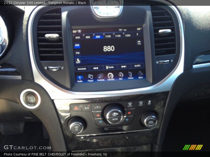 Tungsten Metallic / Black 2012 Chrysler 300 Limited