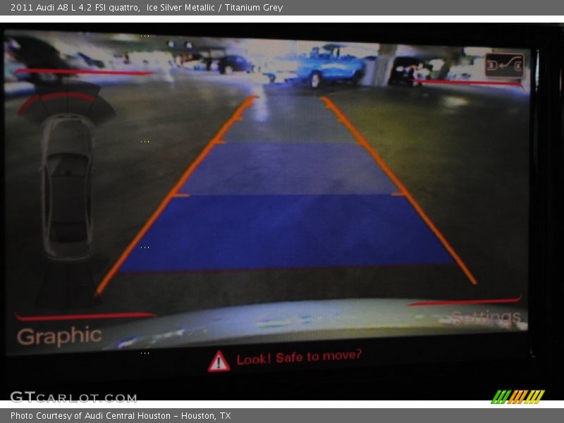 Ice Silver Metallic / Titanium Grey 2011 Audi A8 L 4.2 FSI quattro
