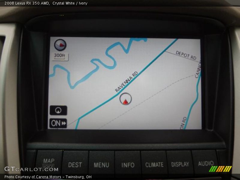 Crystal White / Ivory 2008 Lexus RX 350 AWD