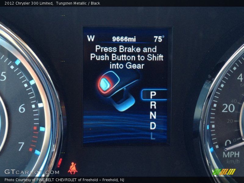 Tungsten Metallic / Black 2012 Chrysler 300 Limited