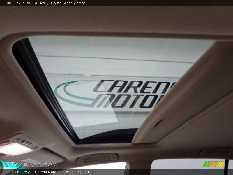 Crystal White / Ivory 2008 Lexus RX 350 AWD