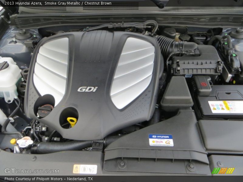 Smoke Gray Metallic / Chestnut Brown 2013 Hyundai Azera