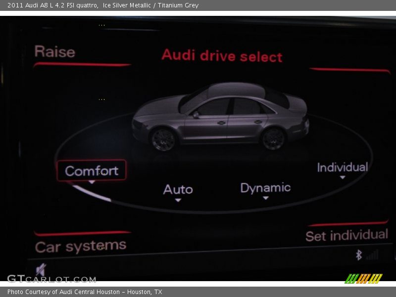 Ice Silver Metallic / Titanium Grey 2011 Audi A8 L 4.2 FSI quattro