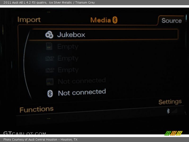 Ice Silver Metallic / Titanium Grey 2011 Audi A8 L 4.2 FSI quattro