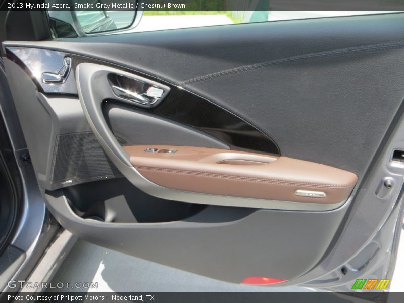 Smoke Gray Metallic / Chestnut Brown 2013 Hyundai Azera