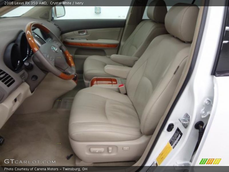 Crystal White / Ivory 2008 Lexus RX 350 AWD