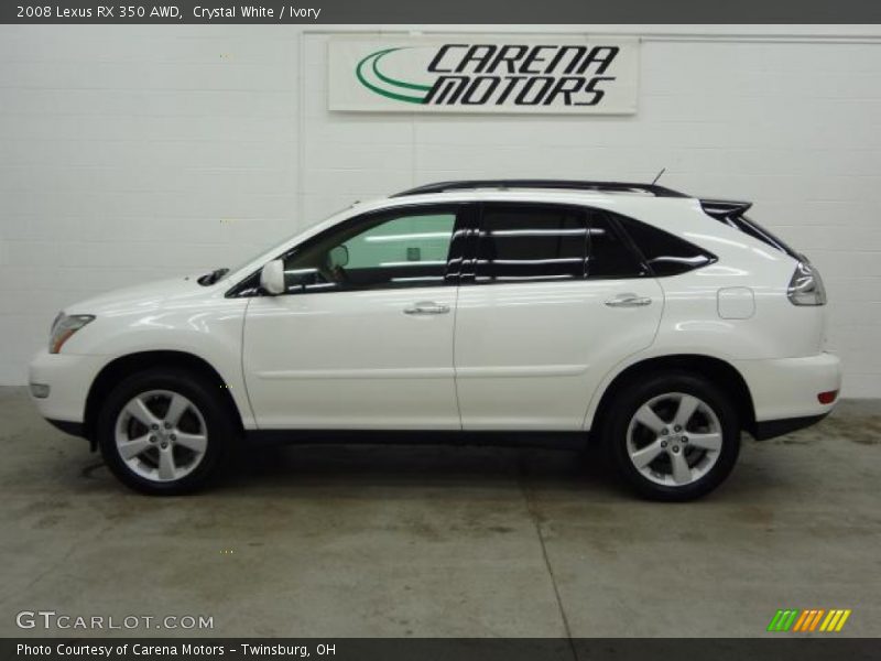 Crystal White / Ivory 2008 Lexus RX 350 AWD